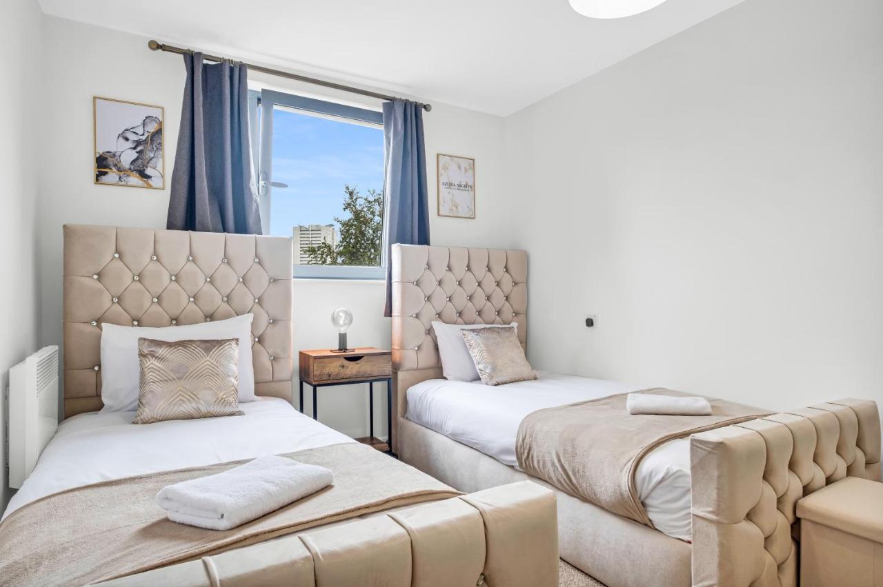Stylish 4Th Floor 2 Bedroom En Suite City Centre Apartment With Parking By Azura Nights Birmingham Exterior photo