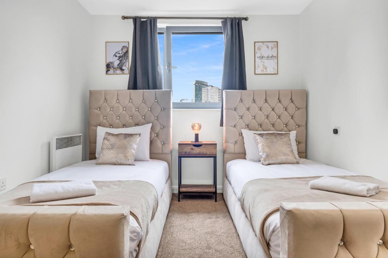 Stylish 4Th Floor 2 Bedroom En Suite City Centre Apartment With Parking By Azura Nights Birmingham Exterior photo